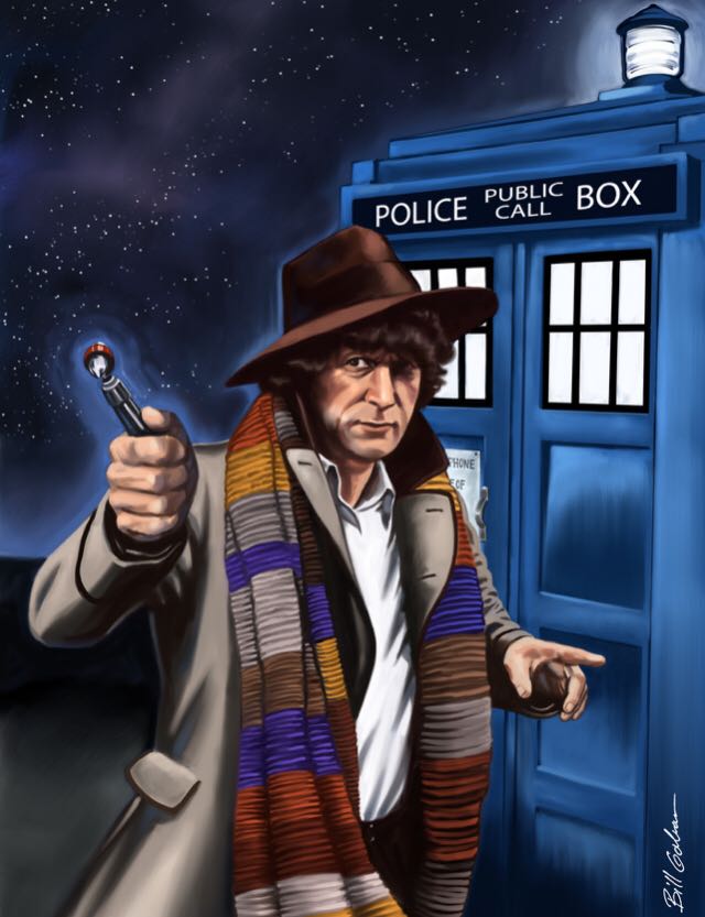 Doctor Who: Fourth Doctor Tom Baker - Doctor Who vinyl figure collectible [Barcode 10339008] - Main Image 3