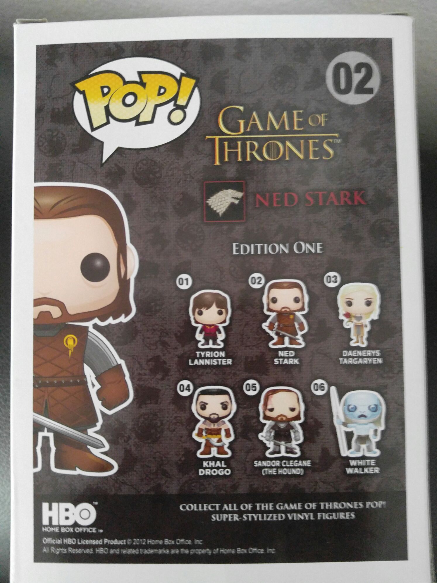 Ned Stark - Game of Thrones vinyl figure collectible [Barcode 7240597030766] - Main Image 2