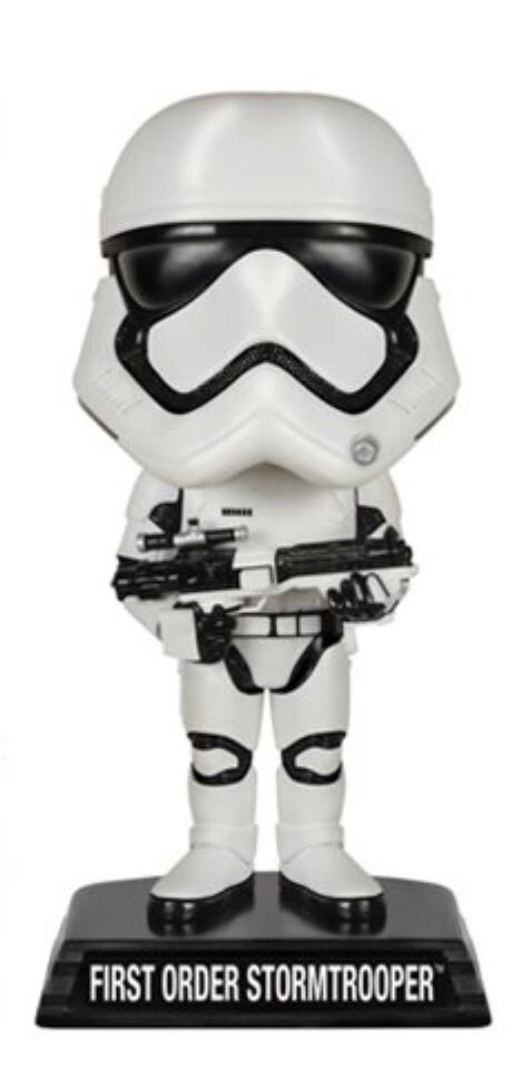 First Order Stormtrooper  vinyl figure collectible [Barcode 849803062392] - Main Image 2
