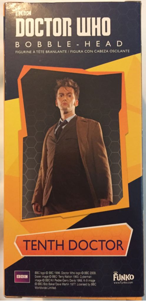 Tenth Doctor - Doctor Who vinyl figure collectible [Barcode 849803046347] - Main Image 2