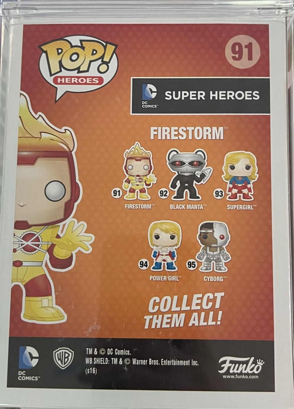 Firestorm - DC: Superheroes vinyl figure collectible [Barcode 849803072643] - Main Image 4