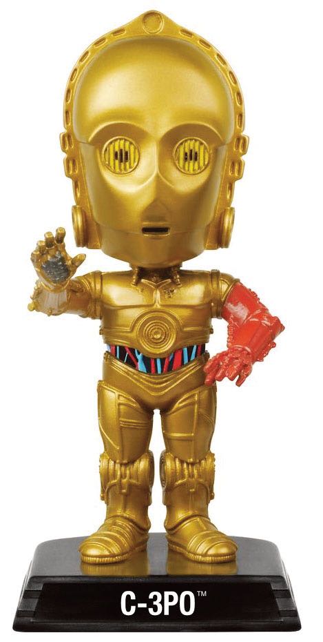 Wacky Wobbler: C-3PO - Star Wars vinyl figure collectible [Barcode 849803062408] - Main Image 2