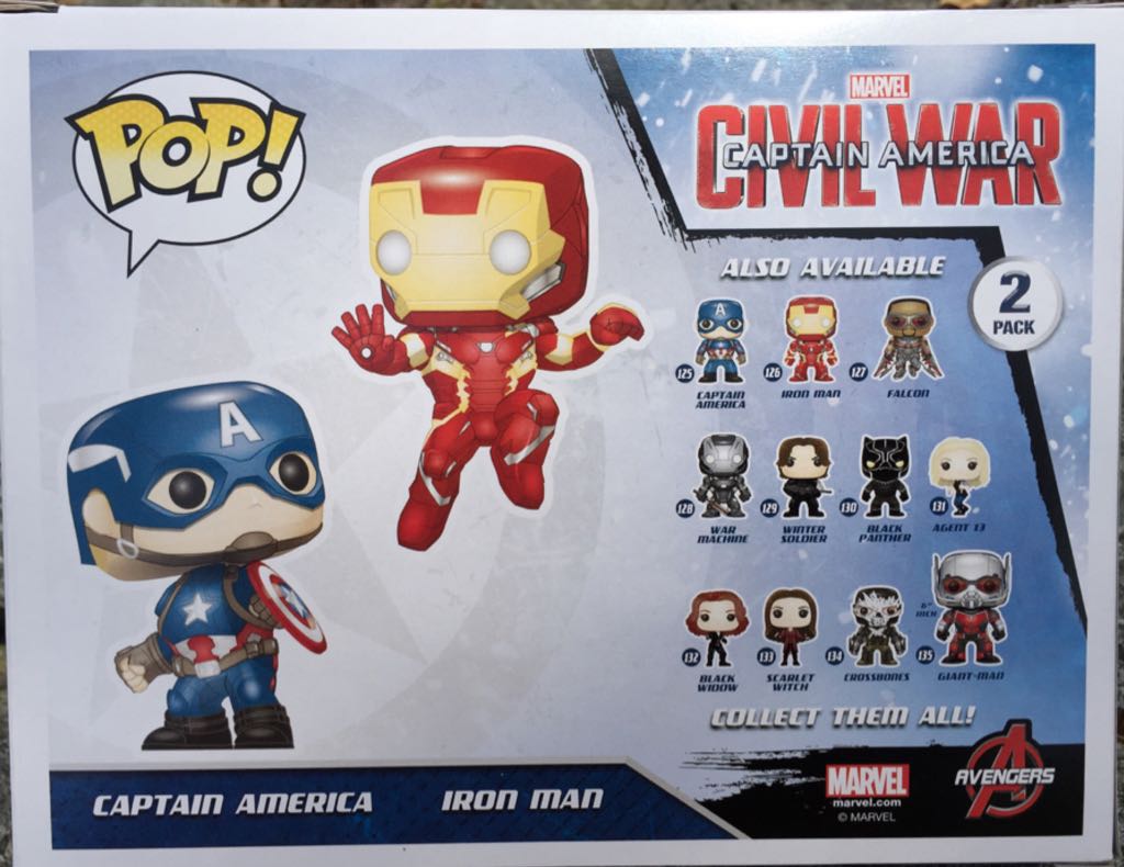 Captain America / Iron Man  vinyl figure collectible - Main Image 2