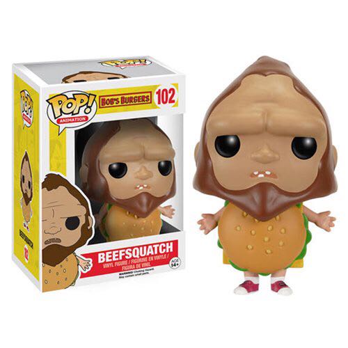 Beefsquatch $20 - Bob’s Burgers vinyl figure collectible [Barcode 849803076450] - Main Image 2