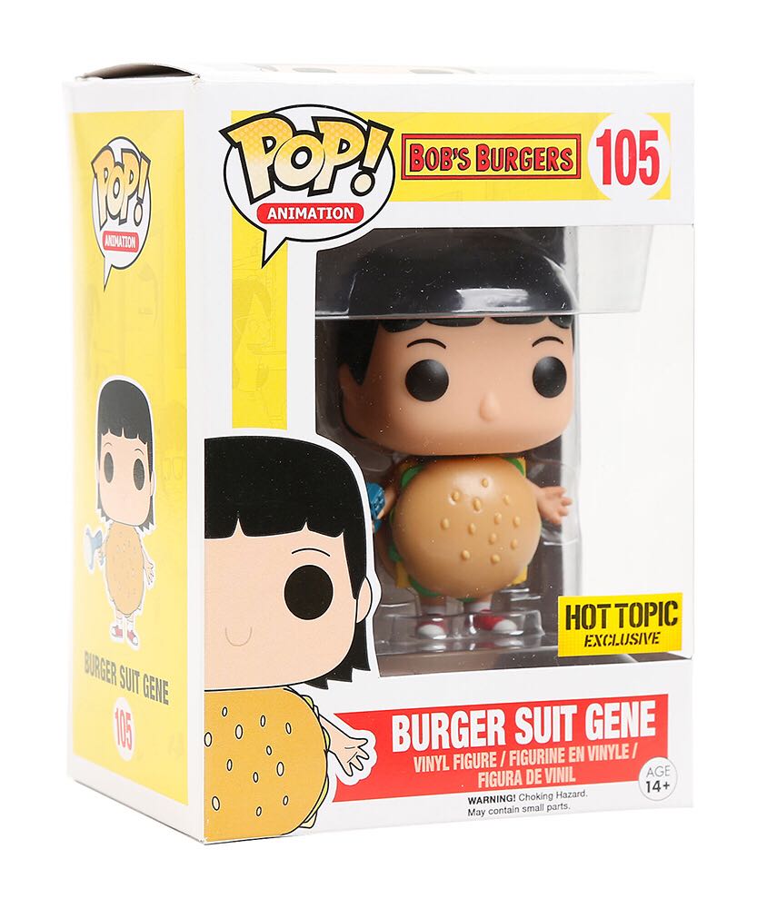Burger Suit Gene - Bob’s Burgers vinyl figure collectible [Barcode 849803079321] - Main Image 2