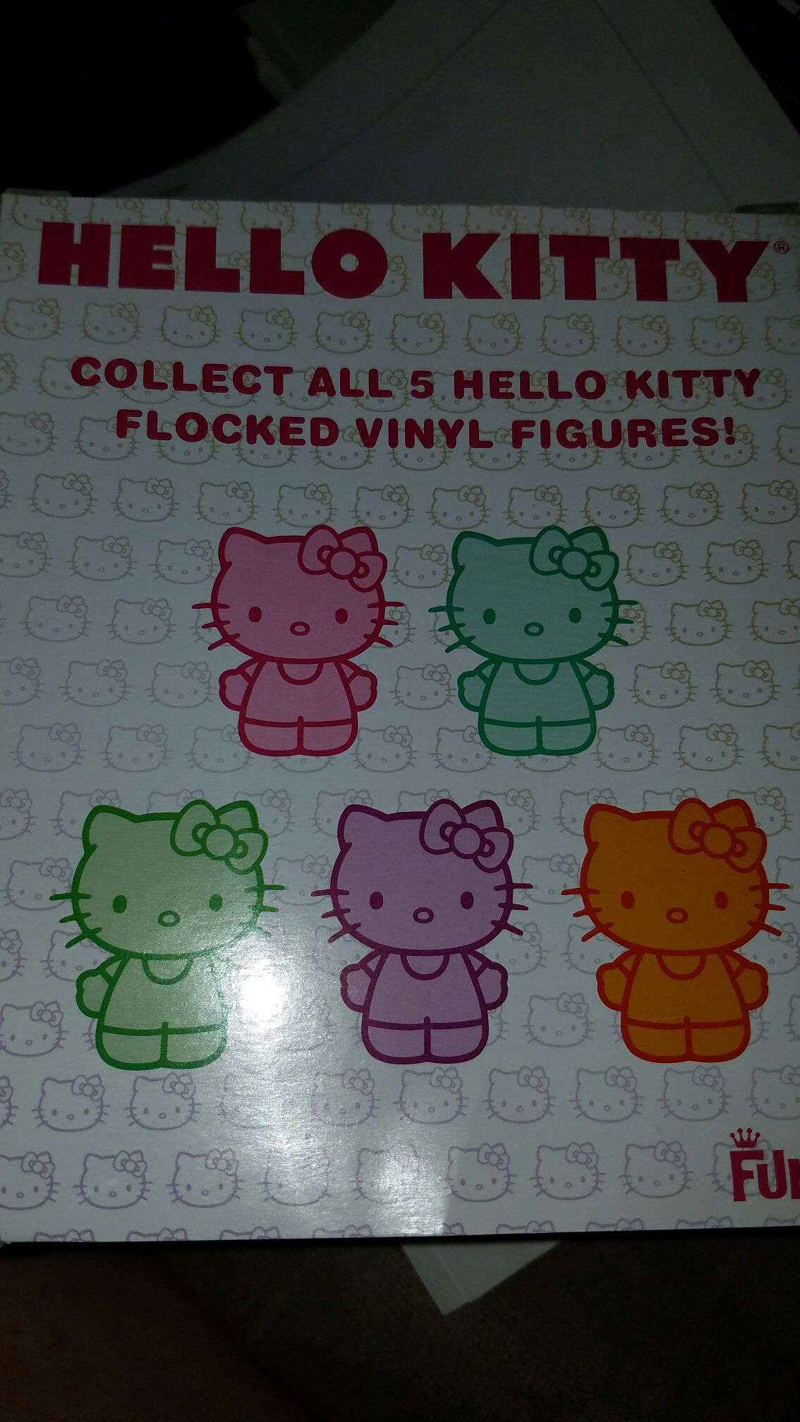 Hello Kitty-Flocked Teal - Hello Kitty vinyl figure collectible [Barcode 830395032481] - Main Image 2