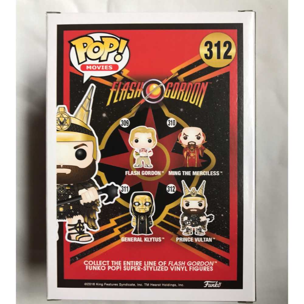 Prince Vultan - Flash Gordon vinyl figure collectible [Barcode 849803088682] - Main Image 4