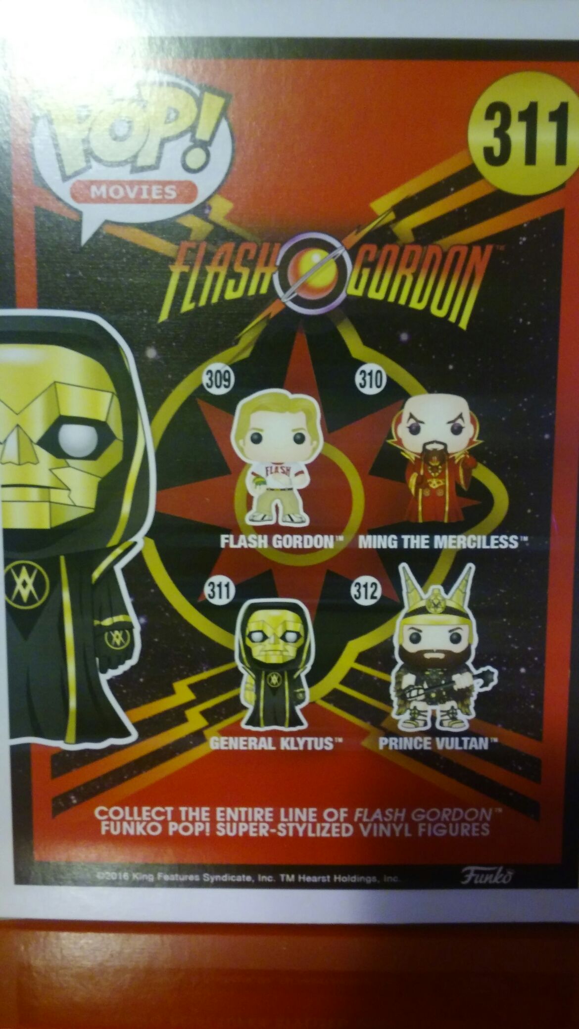 General Klytus - Flash Gordon vinyl figure collectible [Barcode 849803088675] - Main Image 2