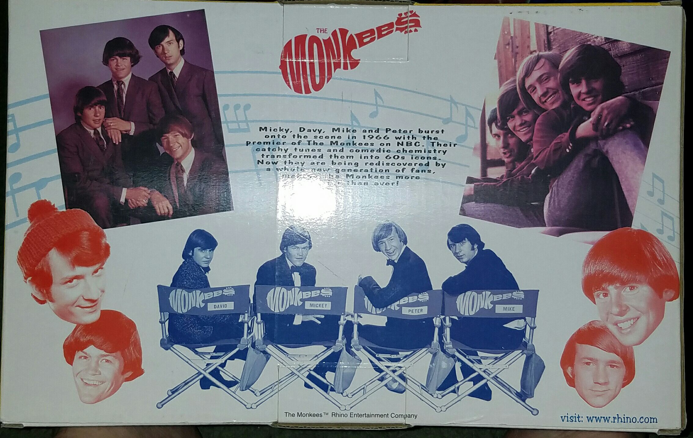 The Monkees  vinyl figure collectible [Barcode 830395000213] - Main Image 2