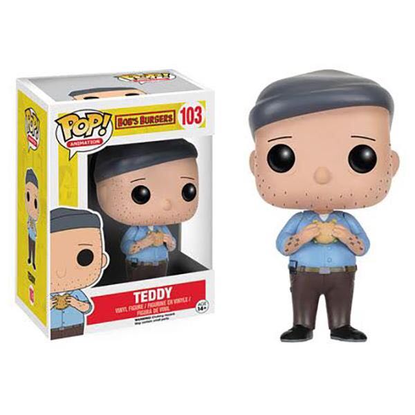 Teddy $55 - Bob’s Burgers vinyl figure collectible [Barcode 849803076467] - Main Image 2