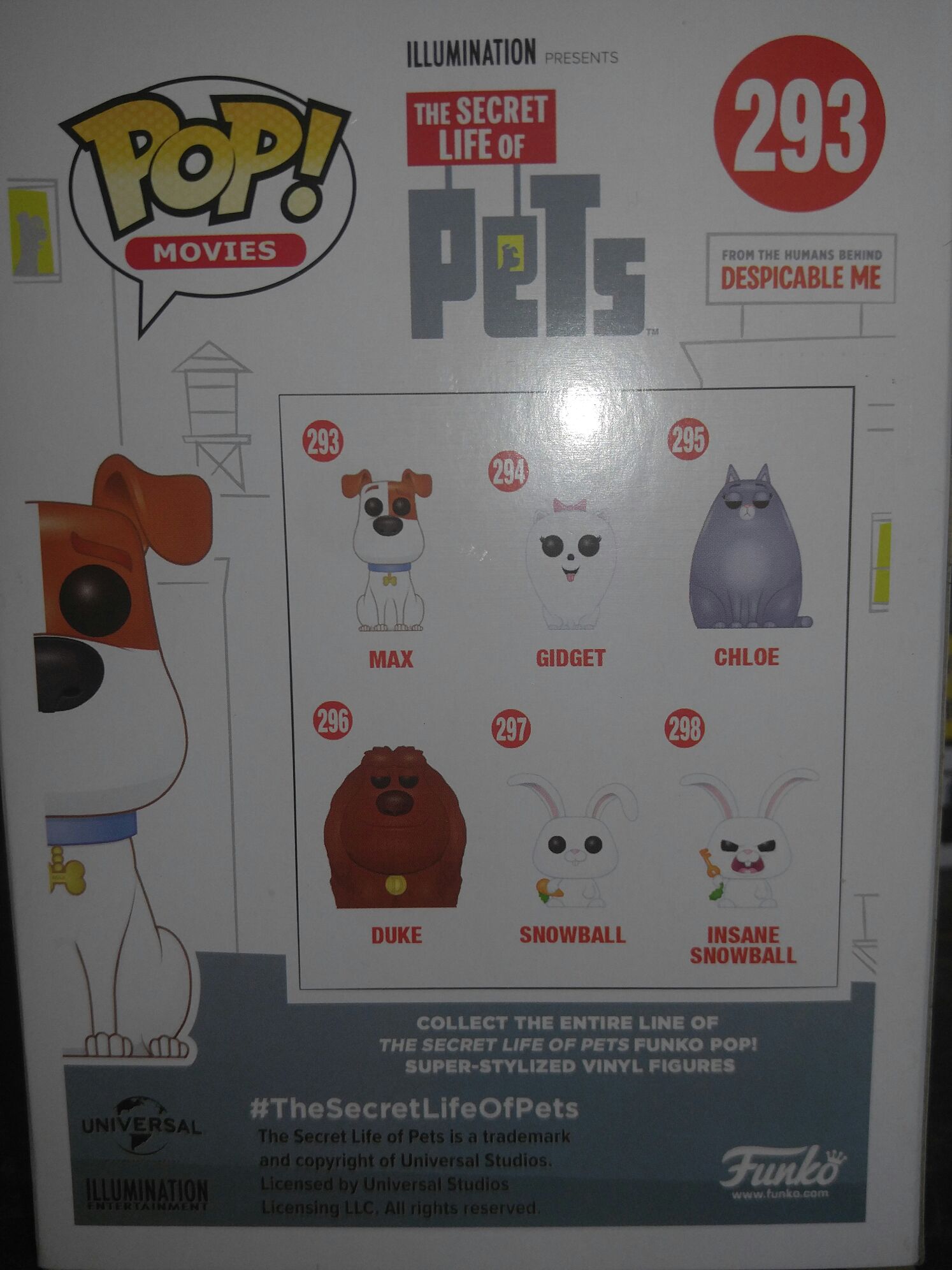 Max (Flocked)  vinyl figure collectible [Barcode 849803102562] - Main Image 2