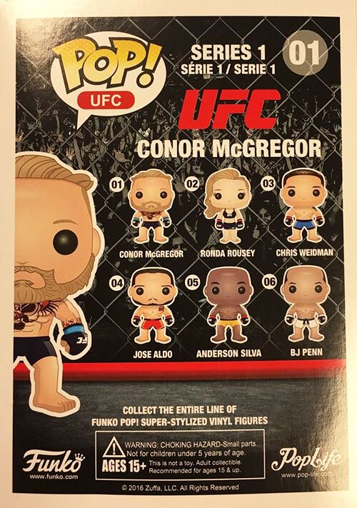 Conor McGregor - UFC vinyl figure collectible - Main Image 2