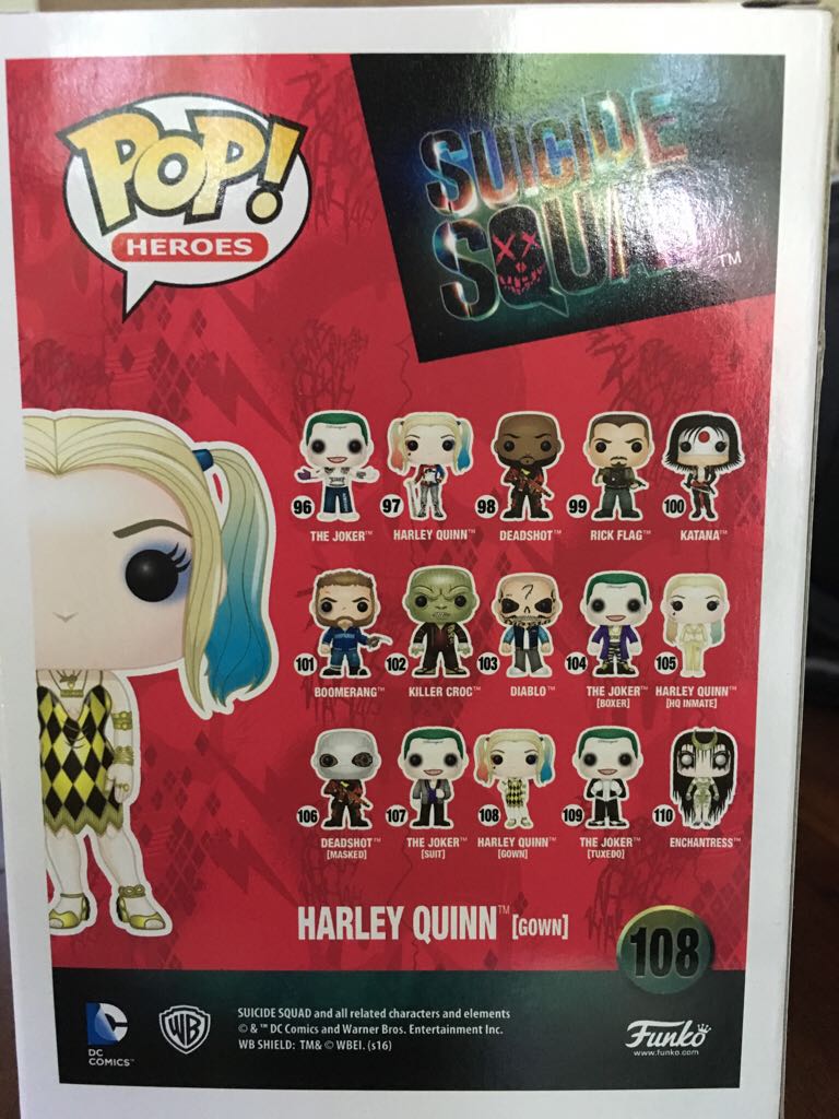 Harley Quinn (Gown) - DC Universe vinyl figure collectible [Barcode 849803086589] - Main Image 2