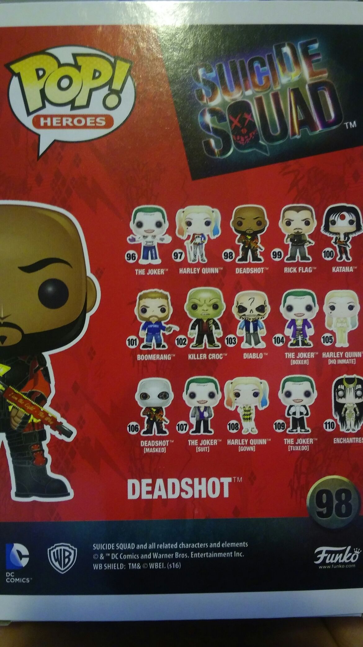 Deadshot - DC Universe vinyl figure collectible [Barcode 849803083618] - Main Image 2