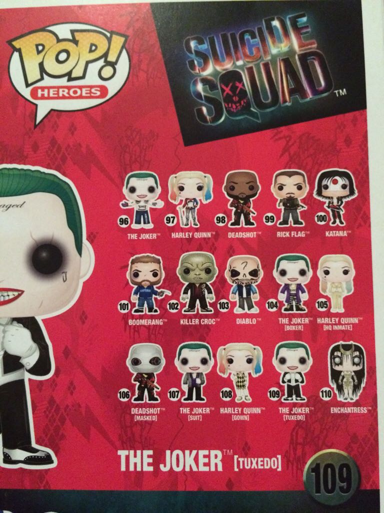 The Joker [Tuxedo]  vinyl figure collectible - Main Image 2