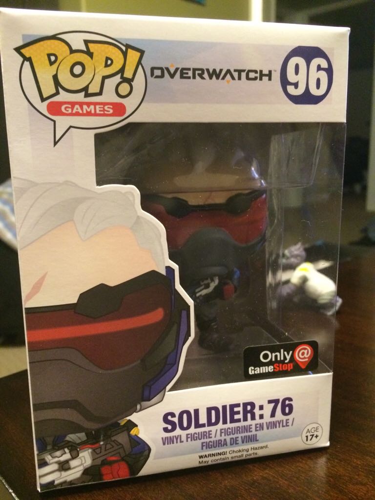Soldier: 76 - Overwatch vinyl figure collectible [Barcode 849803093037] - Main Image 2