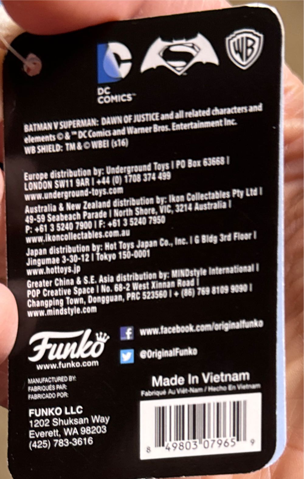 Funko Superman Plush - Funko vinyl figure collectible [Barcode 849803079659] - Main Image 3