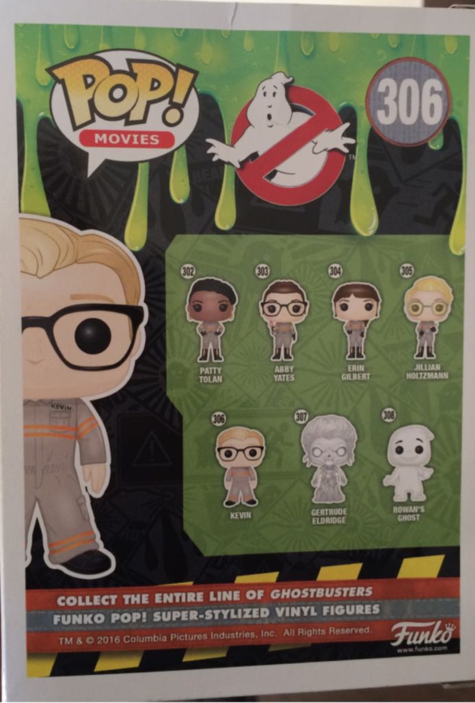 Kevin - Ghostbusters vinyl figure collectible [Barcode 849803092054] - Main Image 2