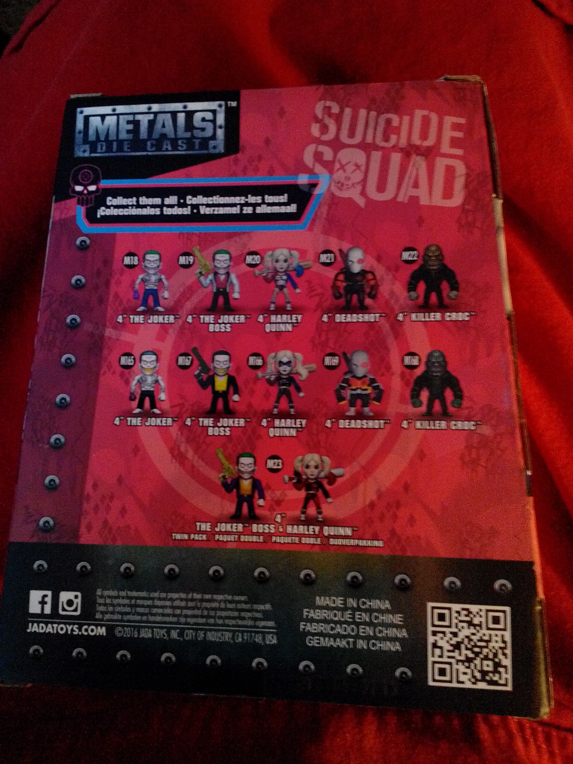 Harley Quinn - (metals die cast) By Jada  vinyl figure collectible [Barcode 801310975688] - Main Image 2