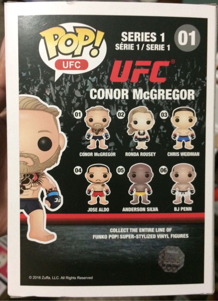 Conor McGregor (Dethrone) - UFC vinyl figure collectible [Barcode 849803101305] - Main Image 2