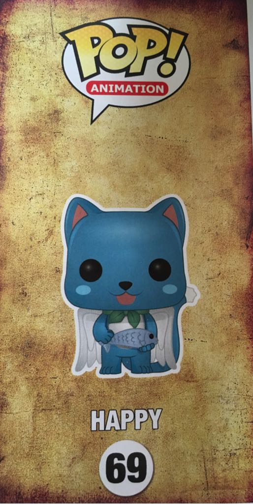 Happy - Fairy Tail vinyl figure collectible [Barcode 889698100854] - Main Image 2