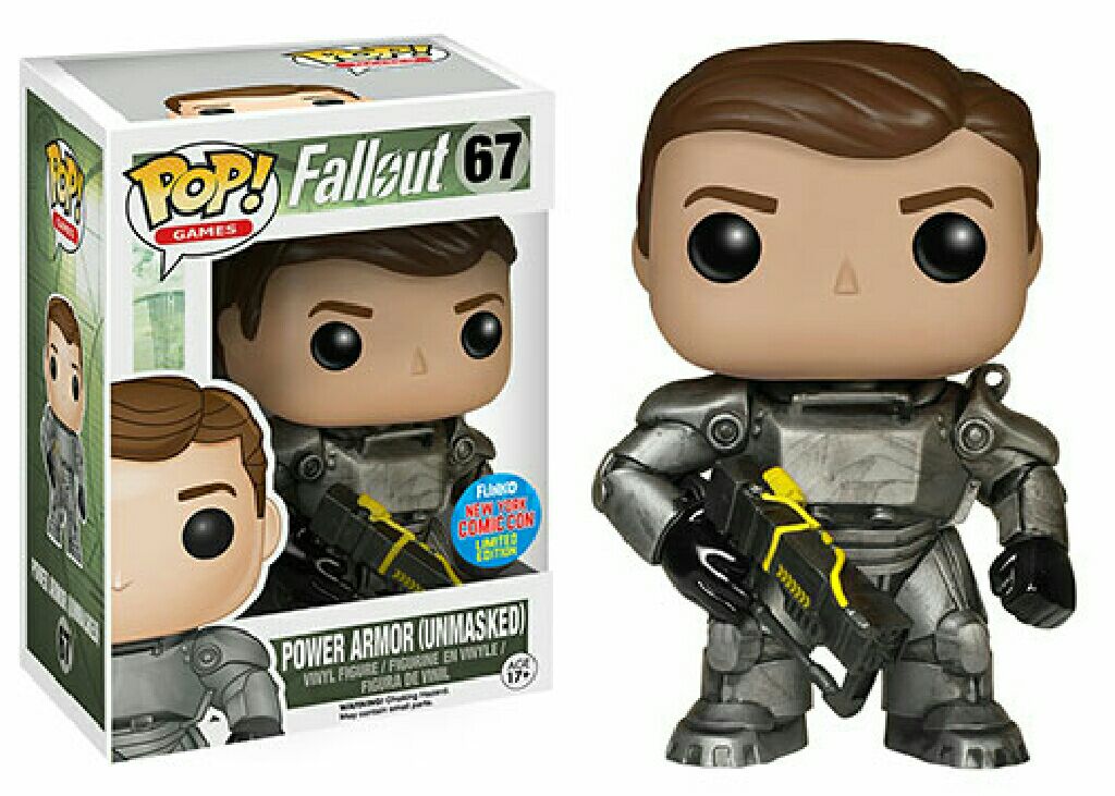 Fallout Power Armor Unmasked - Fallout vinyl figure collectible - Main Image 2