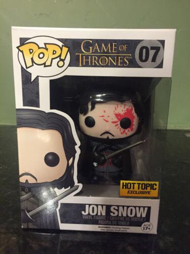 Jon Snow with blood - Game of Thrones vinyl figure collectible - Main Image 2