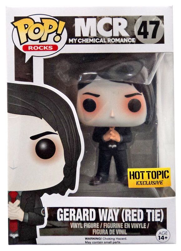 Gerard Way (Red Tie) - Musicians vinyl figure collectible [Barcode 849803099282] - Main Image 2