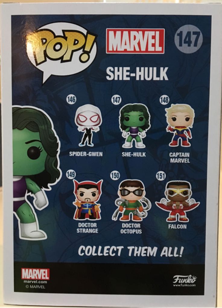 Marvel She-Hulk - Marvel Universe vinyl figure collectible [Barcode 849803073039] - Main Image 2