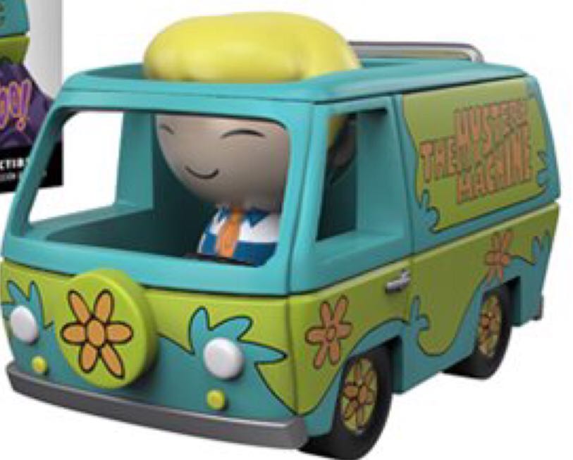Mystery Machine with Fred - Scooby-Doo vinyl figure collectible [Barcode 849803077150] - Main Image 2