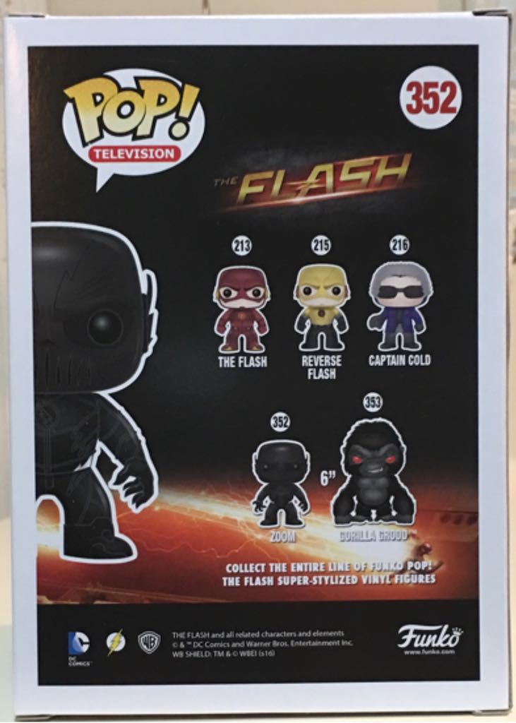 Zoom - The Flash vinyl figure collectible [Barcode 849803094768] - Main Image 2