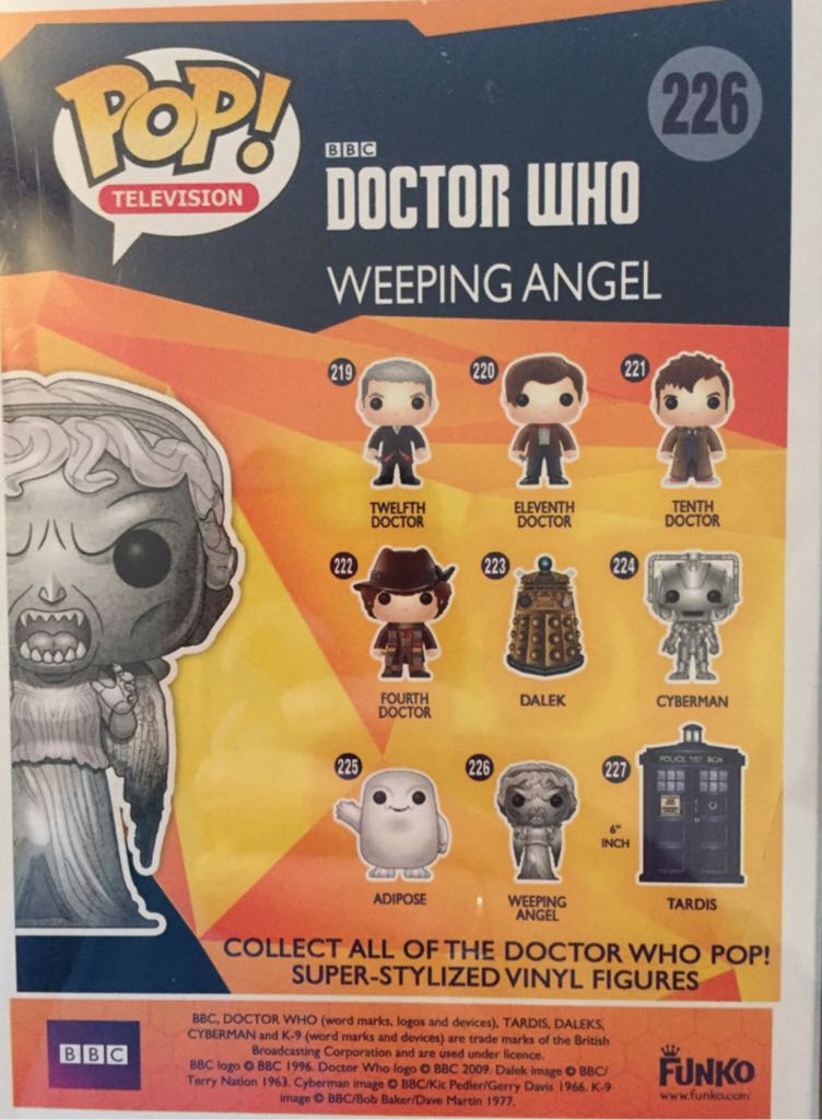 Weeping - Doctor Who vinyl figure collectible - Main Image 2