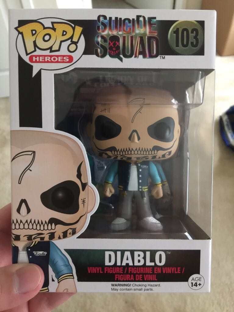 DC #103 Diablo ”Suicide Squad”  vinyl figure collectible - Main Image 2