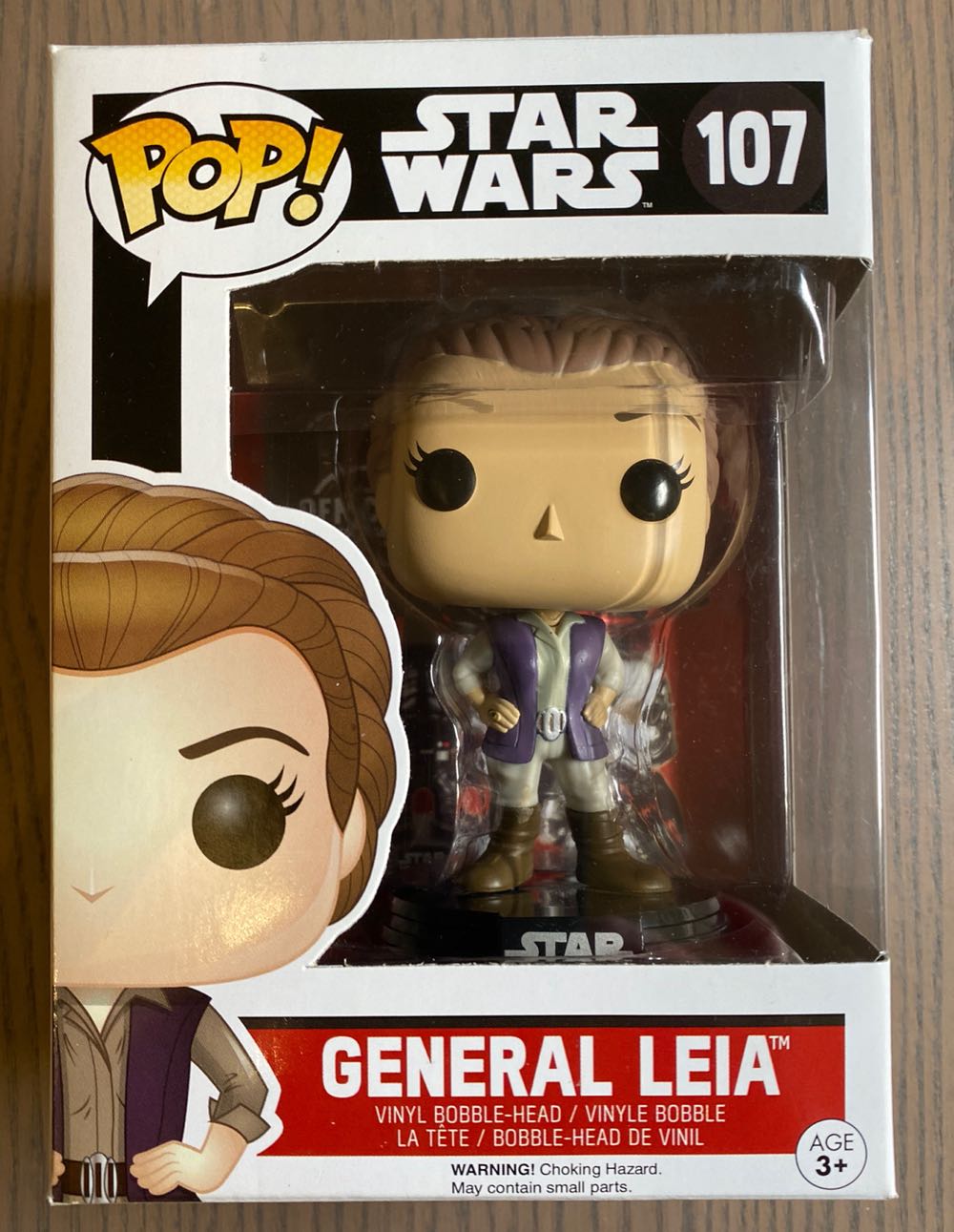 General Leia #107 - Star Wars vinyl figure collectible [Barcode 849803096106] - Main Image 3