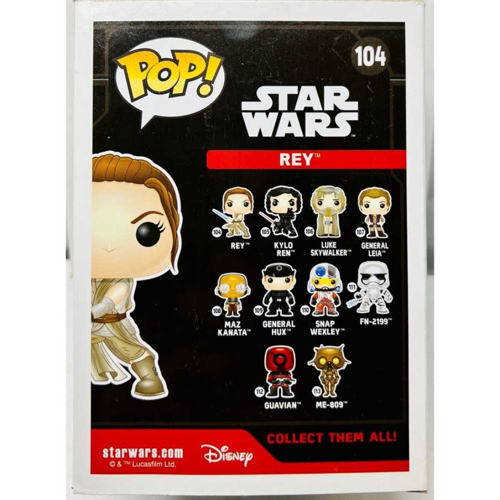 Star Wars #104 Rey (W/ Lightsaber) - Star Wars vinyl figure collectible [Barcode 849803096182] - Main Image 4