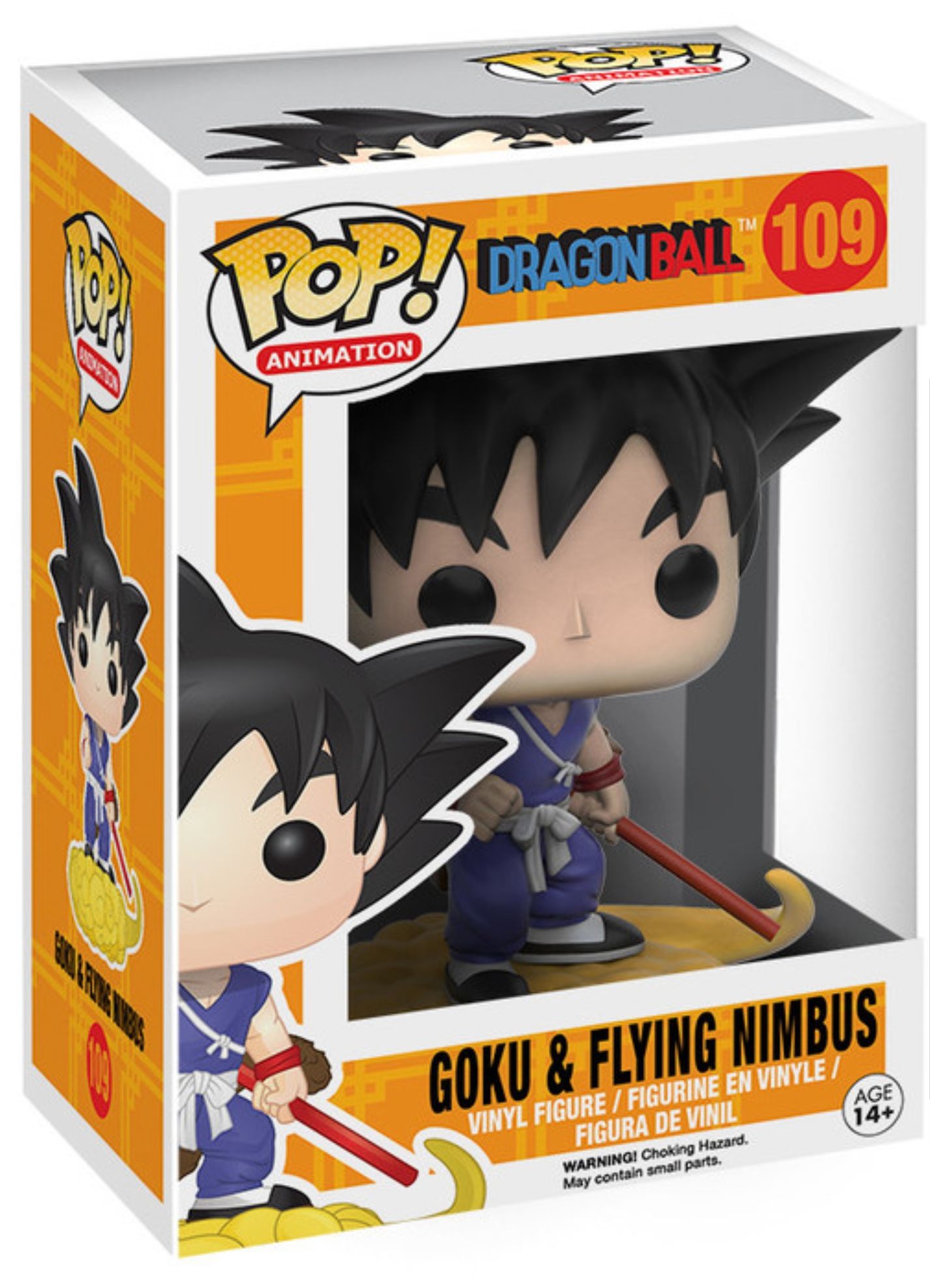 Goku & Flying Nimbus - Dragon Ball Z vinyl figure collectible [Barcode 849203074872] - Main Image 2