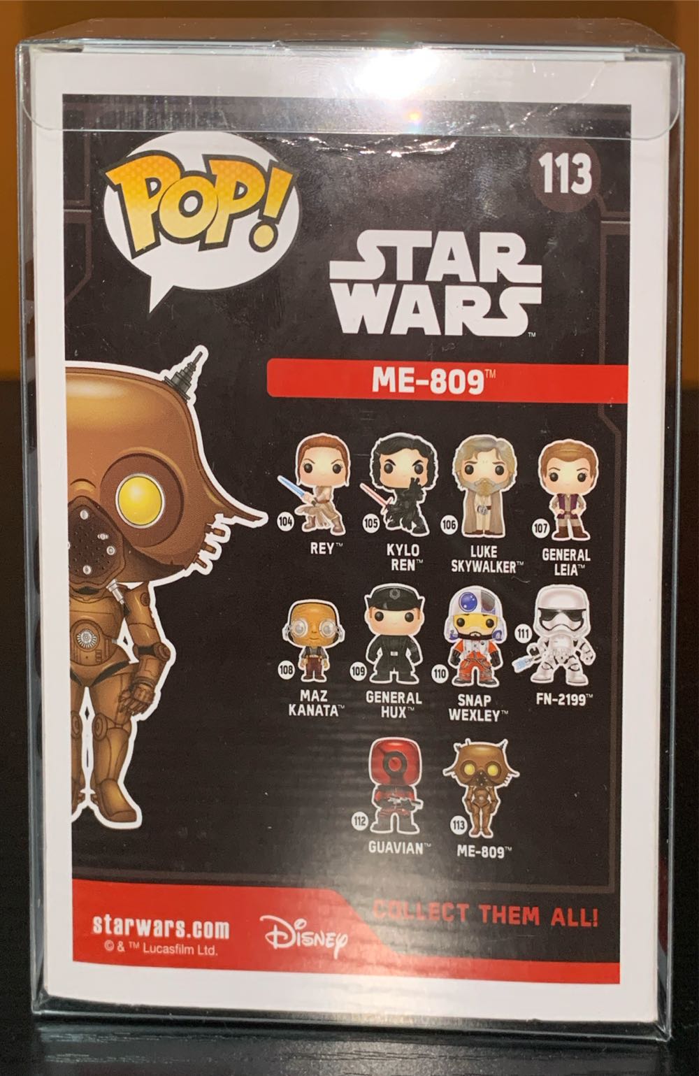 Star Wars #113 ME-809 - Star Wars vinyl figure collectible [Barcode 849803096151] - Main Image 3