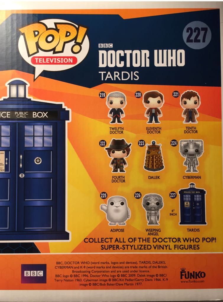Tardis - Doctor Who vinyl figure collectible - Main Image 2