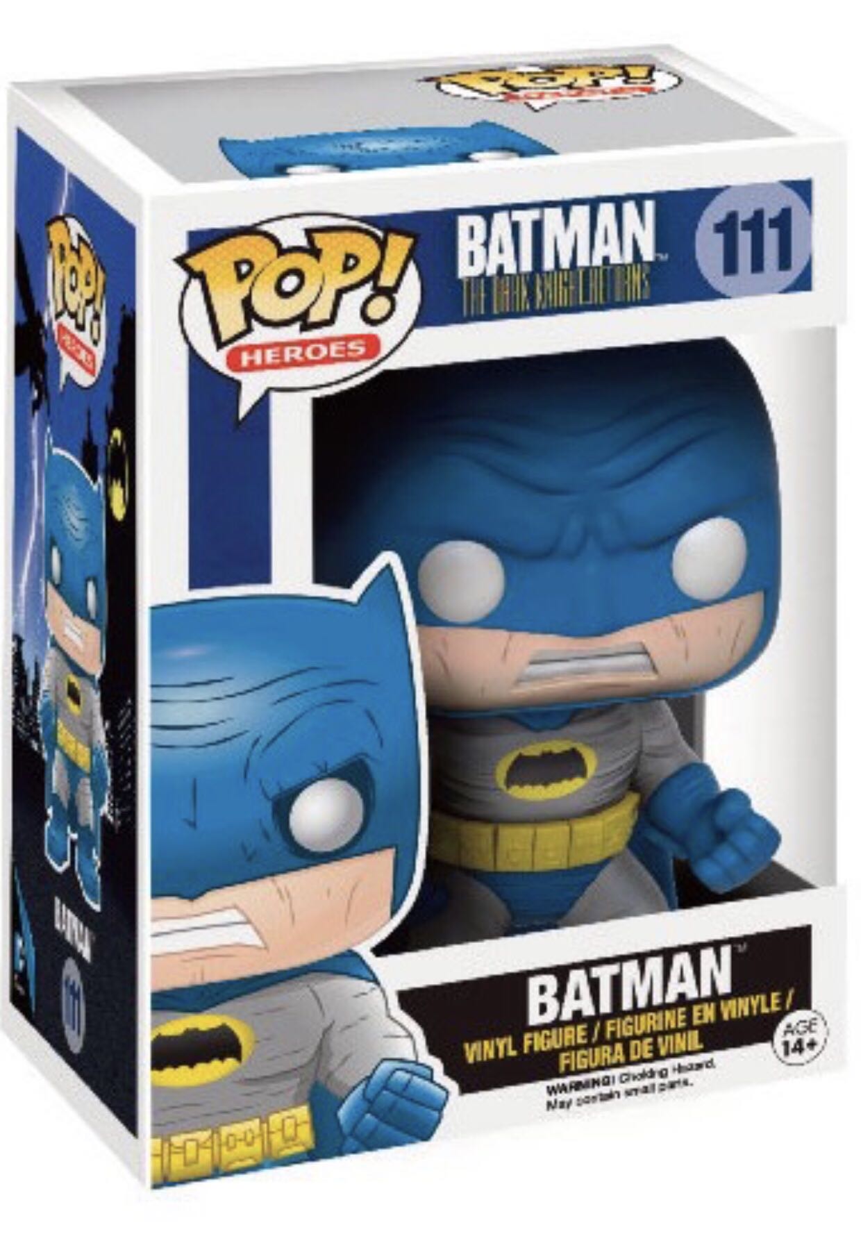 Batman (Dark Knight) (Blue) - Batman vinyl figure collectible [Barcode 849803095307] - Main Image 3