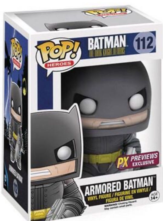 Armored Batman - DC Universe vinyl figure collectible [Barcode 849803095284] - Main Image 3
