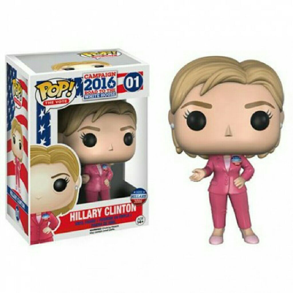 Hiliary Clinton Funko  vinyl figure collectible - Main Image 1