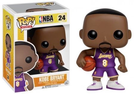 Kobe Bryant (Purple #8) - NBA vinyl figure collectible [Barcode 846626010135] - Main Image 2