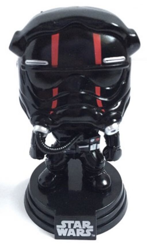 Tie Fighter Pilot Red Stripe - Star Wars vinyl figure collectible [Barcode 0639738509167] - Main Image 2