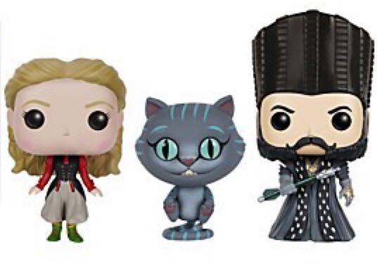 Alice Kingsleigh / Chessur / Time (3 Pack) - Alice in Wonderland vinyl figure collectible [Barcode 465054427638] - Main Image 2