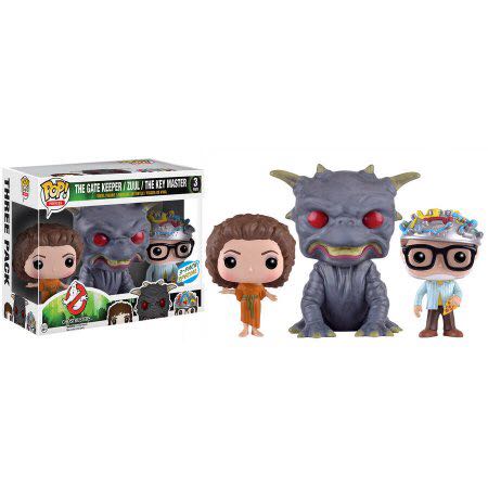 Gatekeeper, Zuul & Keymaster 3 Pack - Ghostbusters vinyl figure collectible - Main Image 2