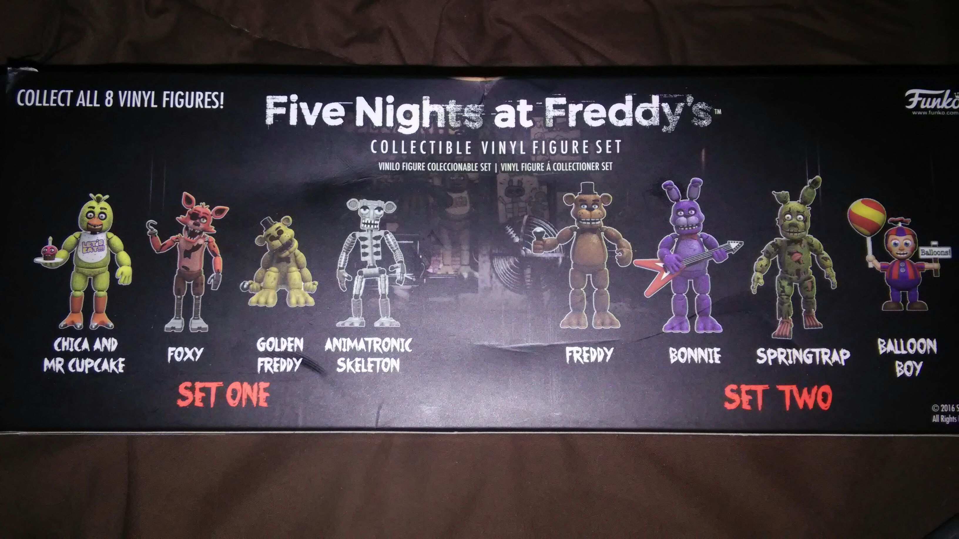Five Nights At Freddy’s - FUNKOPOP - 4 Pack Mini “2”  vinyl figure collectible [Barcode 849803088637] - Main Image 2