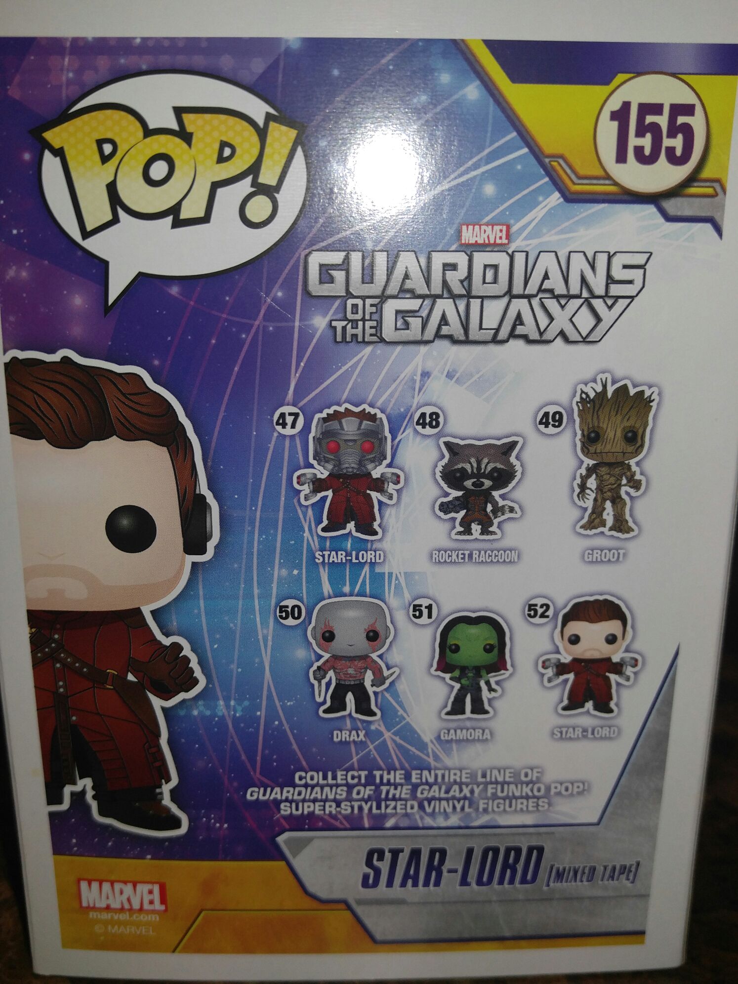 Star Lord - Guardians of the Galaxy vinyl figure collectible [Barcode 849803087395] - Main Image 2