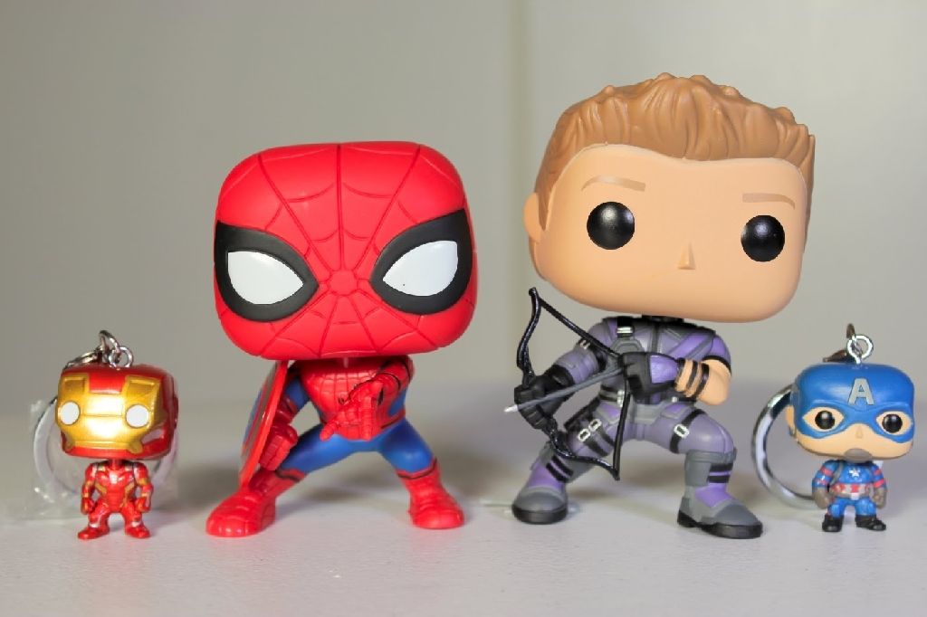 Captain America/Iron Man/Hawkeye/Spider-Man  vinyl figure collectible - Main Image 2