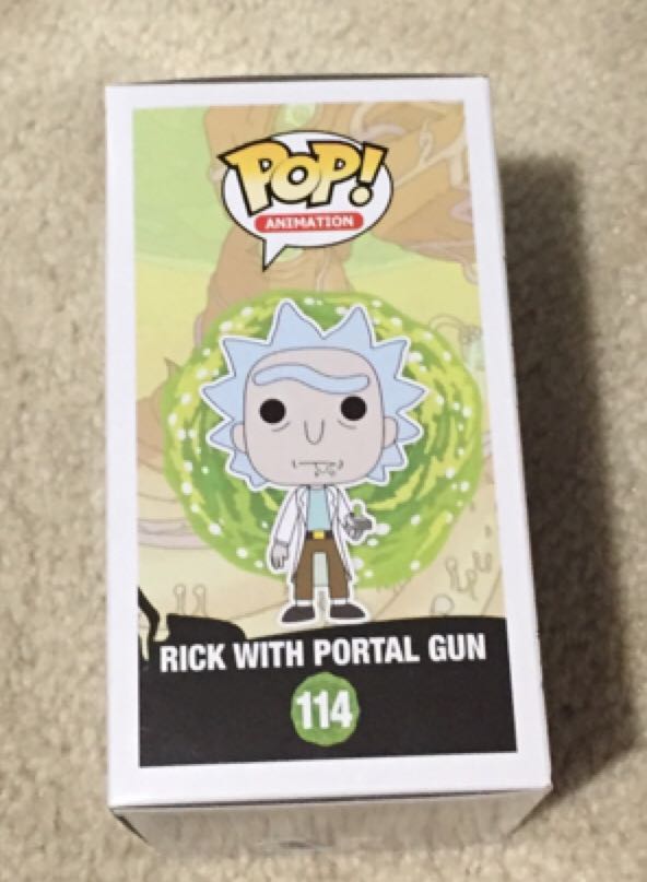 Rick with Portal Gun - Rick & Morty vinyl figure collectible [Barcode 849803094331] - Main Image 2
