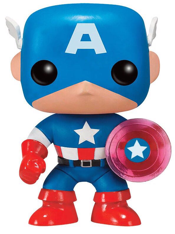 Captain America with Photon Shield - Marvel Universe vinyl figure collectible [Barcode 849803101282] - Main Image 2